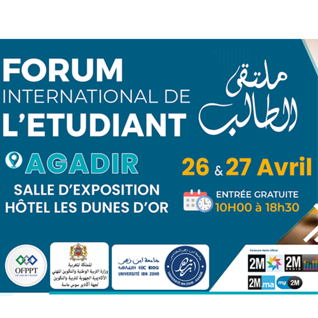 La 20ème édition du Forum International de l'Etudiant d'Agadir