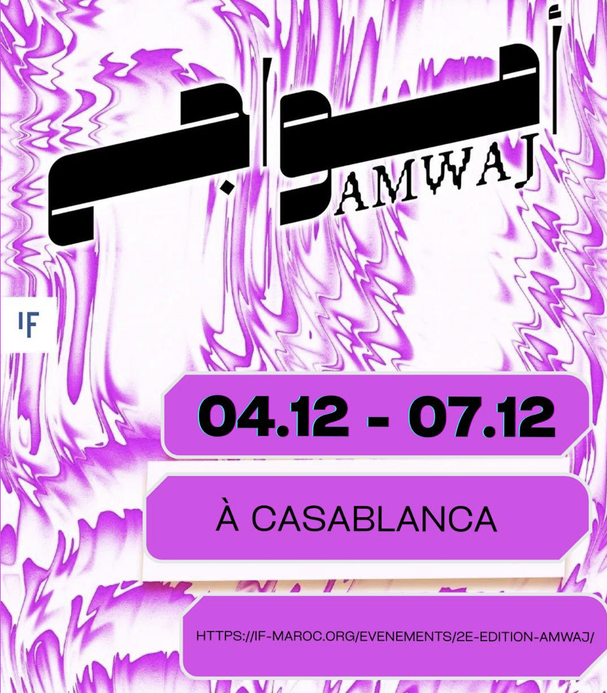 Le festival Amwaj revient du 4 au 7 décembre